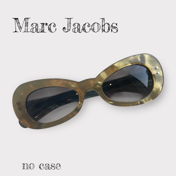 Marc Jacobs Accessories - Marc Jacobs Vintage Retro Oval Cat Eye Sunglasses